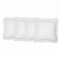 OHS Frill Cushion Covers Faux Linen Soft Square Pillowcases Home Decor Multipack