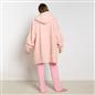 OHS Teddy Fleece Sherpa Lined Hooded Blanket Soft Oversized Adults Throw