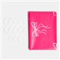 OHS Bows Shower Curtain with 12 Hooks Mould Proof Bathtub Curtains