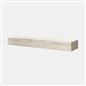 OHS Shelf Travertine Marble Effect Wall Mounted Storage Space Saving Modern