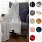 OHS Flannel Fleece Blanket Large Winter Warm Throw Luxury Bedspread