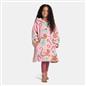 OHS Xmas Blanket Hoodie Kids Christmas Print Sherpa Oversized Hooded Throw