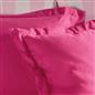 OHS 2 Pack Oxford Pillowcase Set Soft Microfibre Plain Dyed Pillow Covers