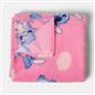 OHS x Stitch Throw Kids Soft Coral Fleece Thermal Bedspread Blanket Xmas Gift