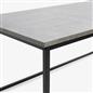 OHS Coffee Table Marble Bedside End Living Room Modern Metal Frame Home Decor
