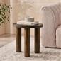 OHS 3-Legged Side Table Engineered Wood Living Room Bedroom Bedside