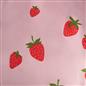 Strawberry Duvet Cover Quilt Set Pillowcase Bed Reversible Check Gingham Bedding