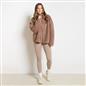 OHS Teddy Fleece Jacket Coat Soft Plush Unisex Warm Outerwear Full Zipper