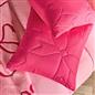 OHS Bows Quilted Cushion Covers Pinsonic Square Pillowcases Home Decor