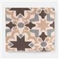 OHS Tiles Print Throw Soft Blanket Polar Fleece Lightweight Bedspread