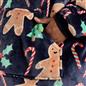 OHS Print Hooded Blanket Adult Xmas Winter Sherpa Lined Throw Oversized Hoodie