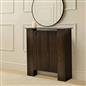 OHS Ribbed Radiator Cover Slatted Engineered Wood Side Board S M L Cabinet Shelf