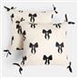 OHS Bows Cuddle Cushion Fleece Back Support Reading Pillow with Arms Bed Chair