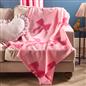 OHS Bows Throw Blanket Soft Polar Fleece Winter Thermal Bedspread Home Decor