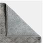 OHS Cable Knit Rug Non Slip Jacquard Floor Carpet Hallway Runner