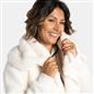 OHS Waterfall Long Cardigan Warm Teddy Fleece Open Front Wrap Loungewear Outwear