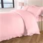 OHS Frill Edge Bedding Set Microfibre Decor Duvet Cover with Pillowcase