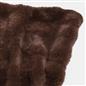 OHS Throw Bubble Faux Fur Blanket Winter Soft Warm Fleece Bedspread
