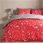 Scandi Duvet Cover Bedding Set Reversible Christmas Quilt Single Double King Bed