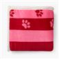 OHS Paw Pet Blanket Reversible Sherpa Fleece Dog Cats Thermal Calming Throw