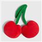 OHS Cherry Shaped Cushion Decorative Filled Scatter Throw Pillow Home Decor