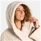 OHS Teddy Marl Fleece Soft Adults Dressing Gown Unisex Full-Length Robe