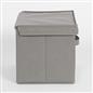 Storage Box Foldable Fabric Lid Toys Books Organiser Space Saving Clothes Bin