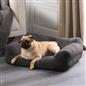 Dog Bed Sofa Cat Washable Super Soft Fur Fleece Warm Pet Puppy Medium Cushion