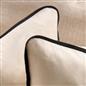 OHS Piped Edge Cushion Covers Matte Velvet Soft Luxury 2/4 Square Pillowcases