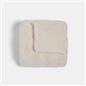 OHS Throw Bubble Faux Fur Blanket Winter Soft Warm Fleece Bedspread
