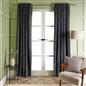 OHS Waffle Fleece Curtains Thermal Insulated Eyelet Blackout
