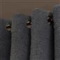 Teddy Fleece Eyelet Curtains Thermal Pair Ready Made Soft Thick Fabric Ring Top