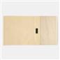 OHS Laundry Basket Faux Linen Folding Hamper Bag Clothes Bin Storage with Lid