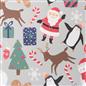 OHS Christmas Eve Box Reusable Xmas Festive Gift Paper Packaging Present Wrap
