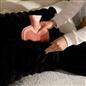 OHS Reading Cuddle Cushion Fleece Heatable Pillow Arms Chair Back Support
