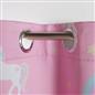 Kids Eyelet Curtains Blackout Unicorn Rainbow Pair of Ring Top Ready Made Panels