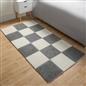OHS Interlocking Foam Floor Tiles Teddy Fleece Soft Kids Play Mat Carpet Yoga