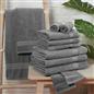 Dreamscene Luxury 100% Cotton Towels Bale Set Large Soft Bath Hand 12 PC 500 GSM