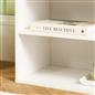 OHS Oslo TV Stand Engineered Wood 3 Cube Shelves Entertainment TV Unit, White