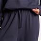 OHS Bubble Hem Co-Ord Set Hoodie Drawstring Relaxed Joggers Tracksuit Loungewear