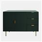OHS Ribbed Drawer Unit Bedside Table 3/4/5/6 Draw Cabinet Nightstand Sideboard