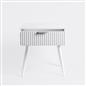 OHS Venice Nightstand Bedside Table 1 Drawer End Side Storage Cabinet