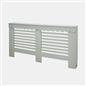 OHS Scallop Radiator Cover Engineered Wood Modern Side Board Cabinet Shelf
