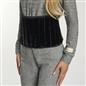 OHS Ribbed Heating Belt Adjustable Hot Water Bottle Body Wrap Back Pain Relief