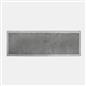 OHS Contrast Border Rug Non Slip Tufted Hallway Runner Floor Carpet