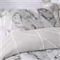 OHS Marble Reversible Duvet Cover Pillowcases Bedding Set Double King