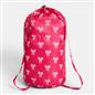OHS Drawstring Laundry Bag Printed Travel Washing Backpack Lightweight Hamper
