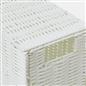 OHS Collapsible Laundry Basket Woven Folding Hamper Bathroom Corner Storage