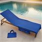 OHS Beach Towel Bag Microfiber Quick Dry Absorbent Bath Large Travel Spa