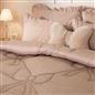OHS Bow Lattice Coverless 7.5 TOG Duvet Bedding Set with Pillowcase